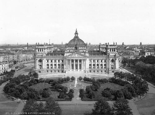 Der Reichstag um 1870